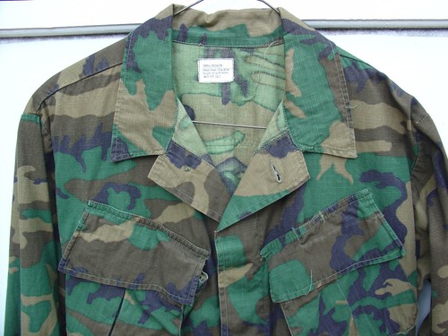 Vtg 1969 vietnam erdl camo - erdl,